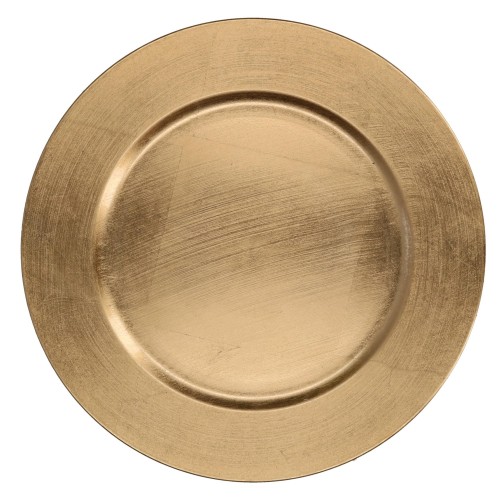Gold smooth plate